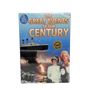 The Great Events Of Our Century VHS Box Set
